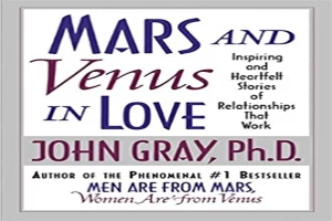 Book cover of Mars and Venus in Love by John Gray Book cover of Mars and Venus in Love by John Gray